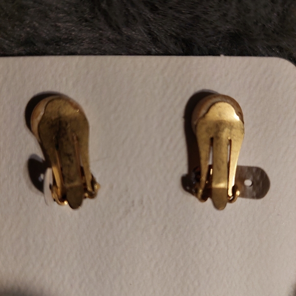 Vintage Chipita Semi Precious Earrings - Picture 4 of 4